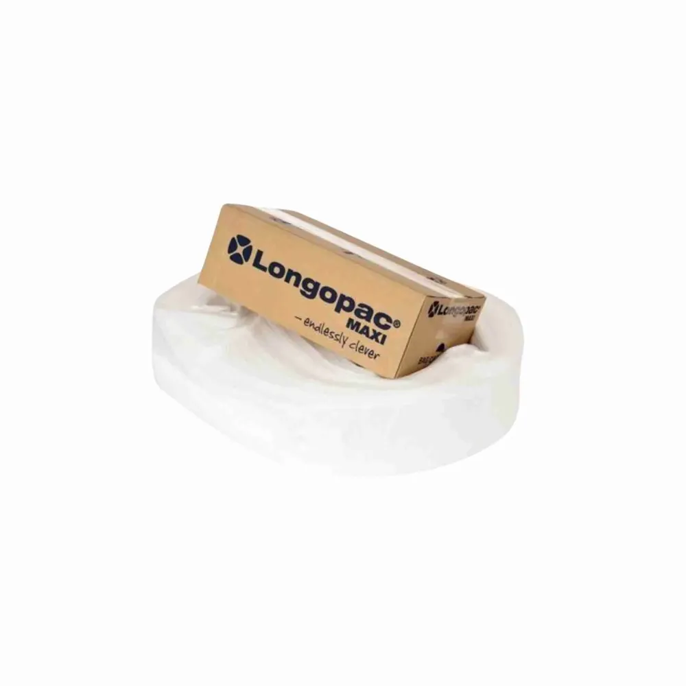 Affaldsposer klare, Longopac maxi kassette, 110 m + 130 clips