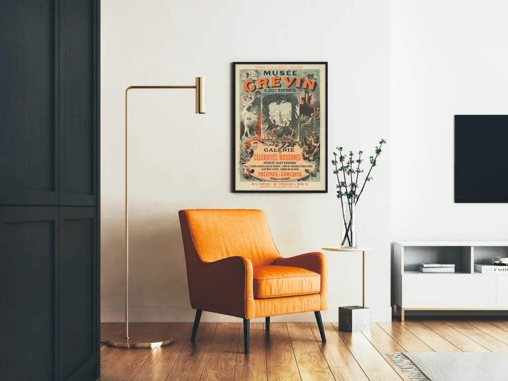 Plakat Musée Grévin Galerie des Célébrités Modernes