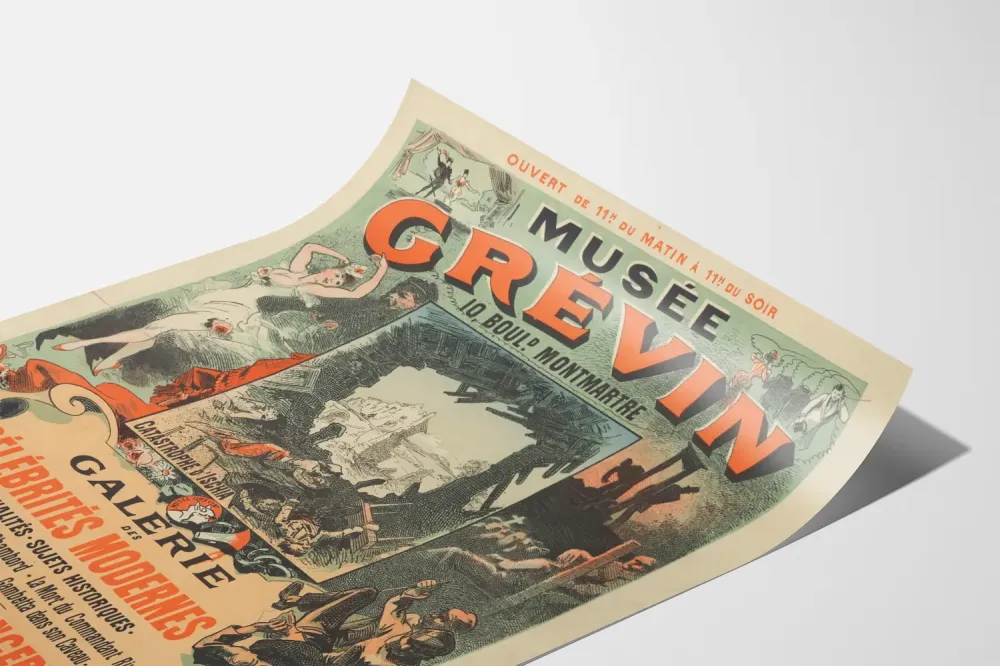 Plakat Musée Grévin Galerie des Célébrités Modernes