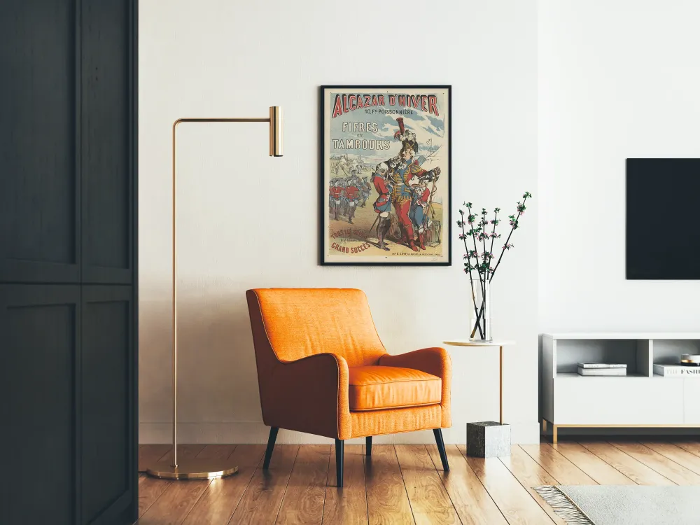 Vintage plakat af Alcazar d'Hiver Fifres et Tambours