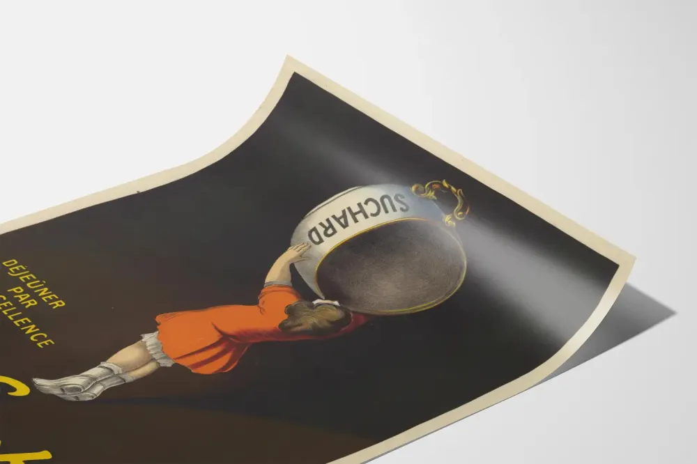 Vintage plakat Cacao Suchard Déjeuner par excellence