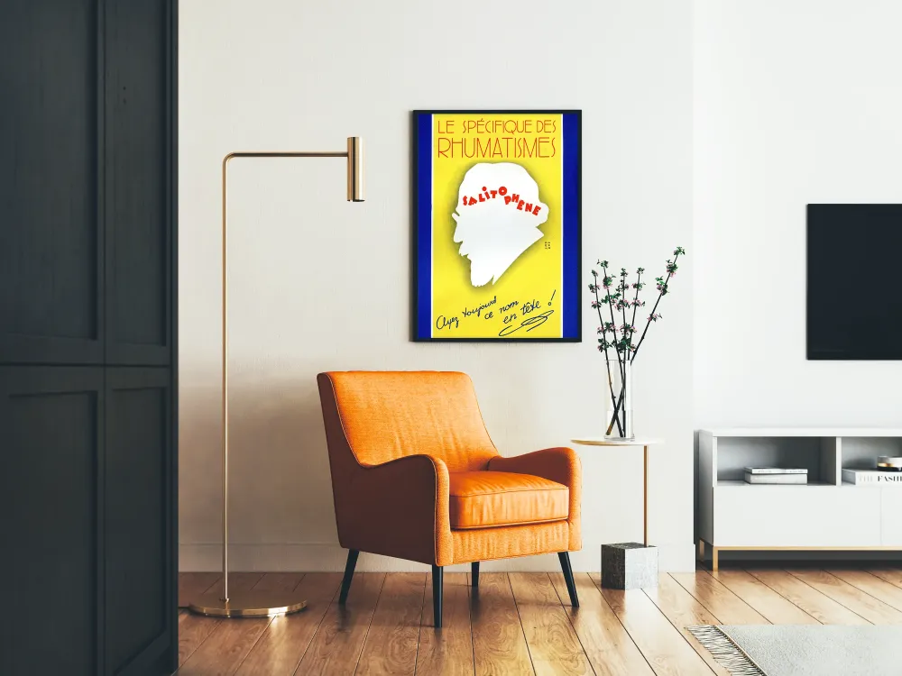 Vintage plakat Le spécifique des rhumatismes Salitophène