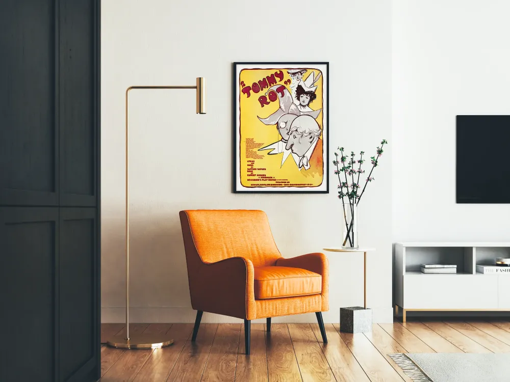 Vintage plakat 'Tommy Rot' i art déco-stil