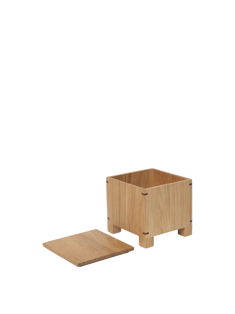 Bon Garlic Box - Natural Oak