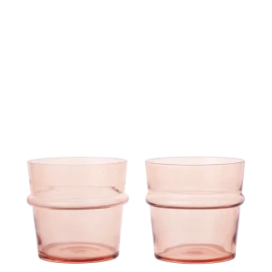 Boya Low Glasses - Set 2 - Blush