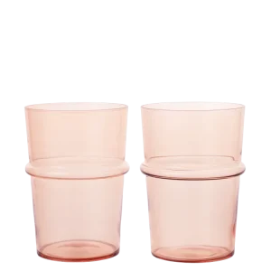 Boya Tall Glasses - Set 2 - Blush