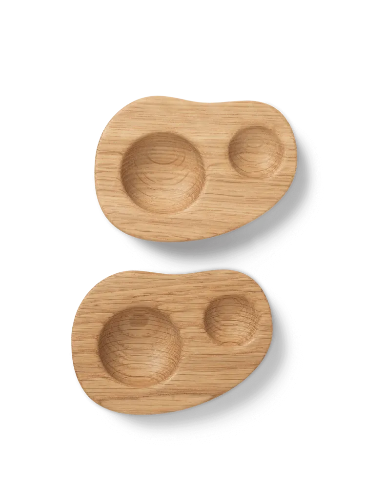 Cairn Egg Holder - Set 2 - Oak