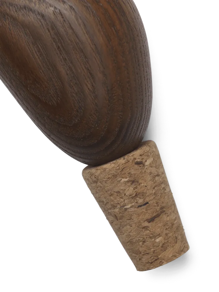 Cairn Wine Stoppers - Set 2 - Dark Brown