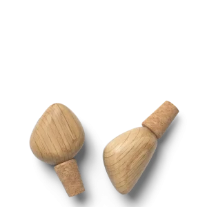 Cairn Wine Stoppers - Set 2 - Oak