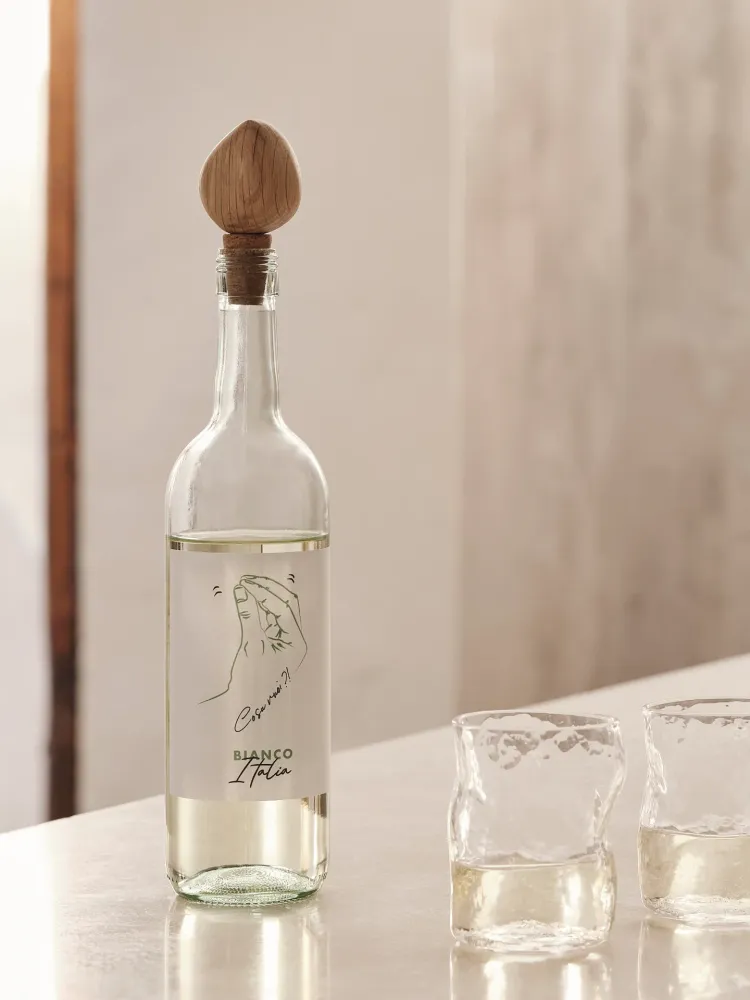 Cairn Wine Stoppers - Set 2 - Oak