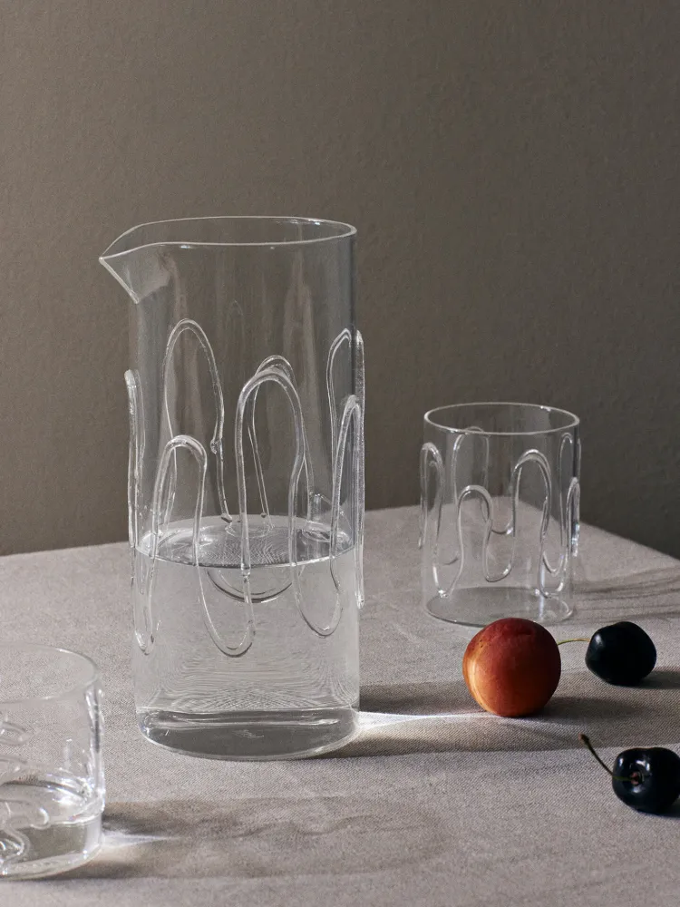 Doodle Carafe - Clear