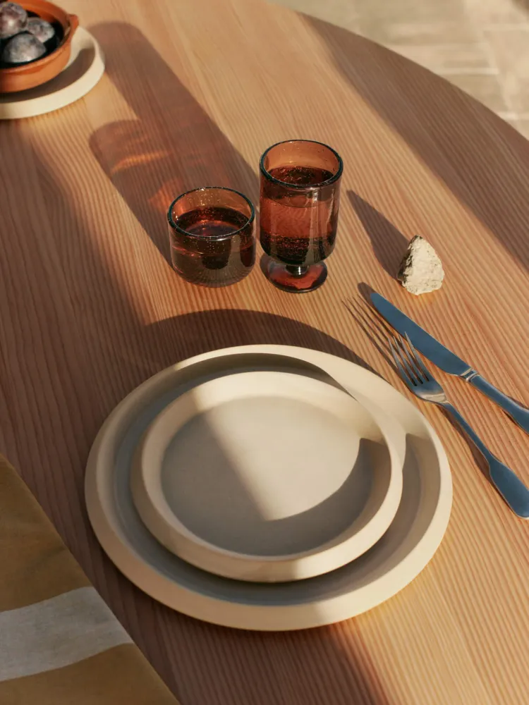 Erena Dinner Plate - Ø29 - Cream