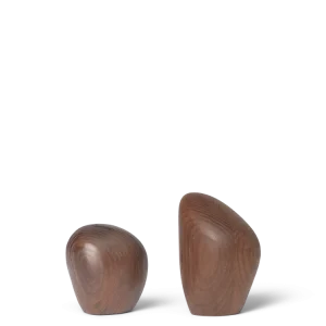Cairn Salt and Pepper Shakers - Set 2 - Dark Brown Ferm Living - DK