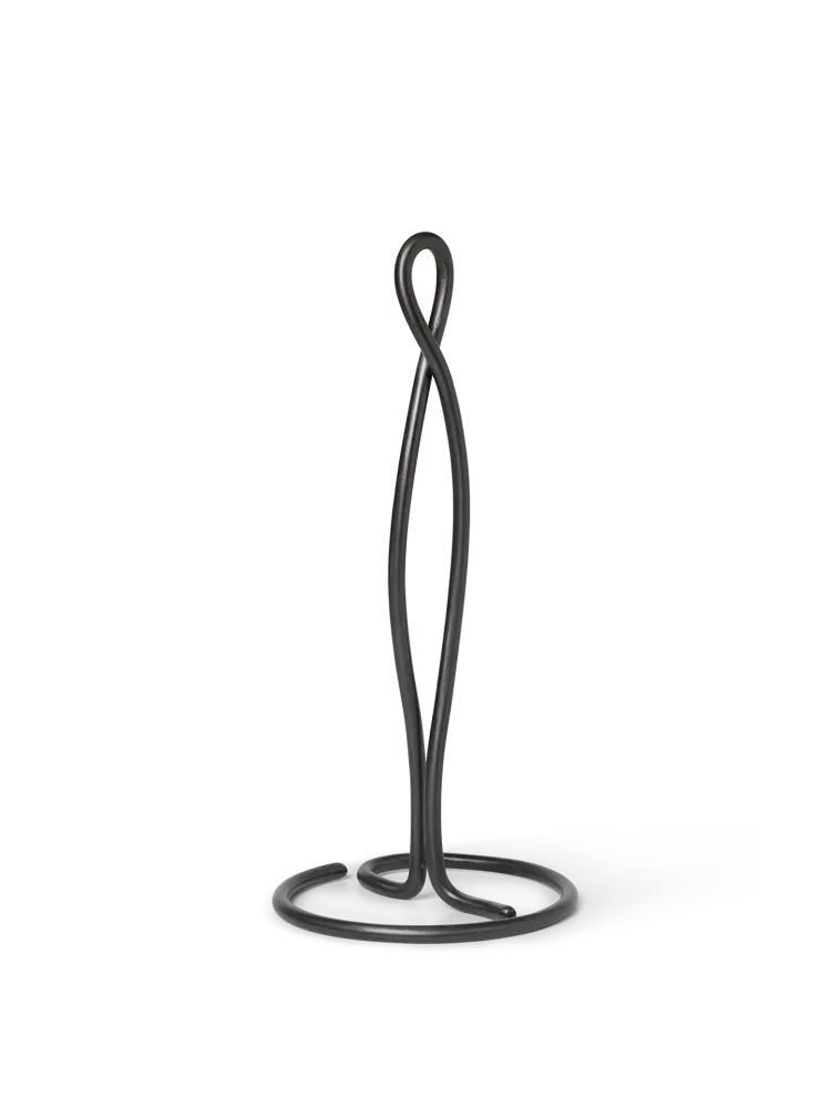 Curvature Paper Towel Holder - Black Brass Ferm Living - DK