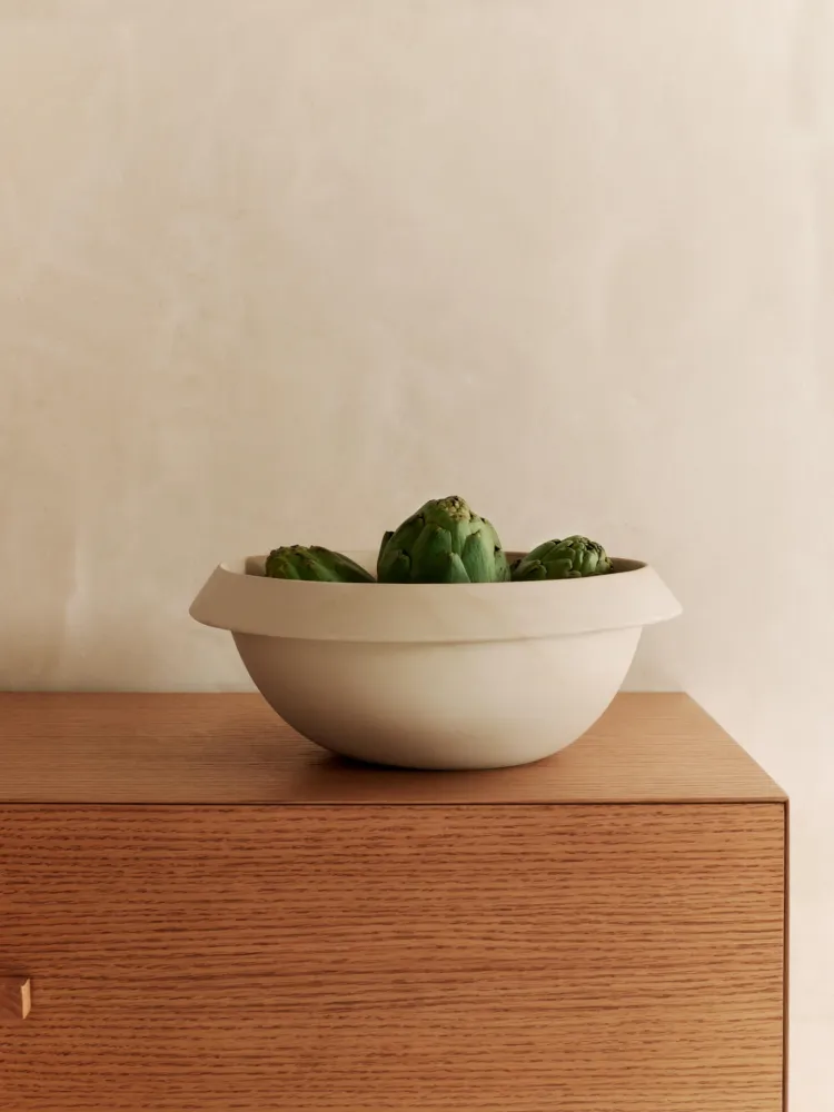 Erena Serving Bowl - Ø32 - Cream Ferm Living - DK