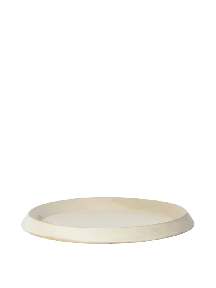 Erena Serving Platter - Ø35 - Cream Ferm Living - DK