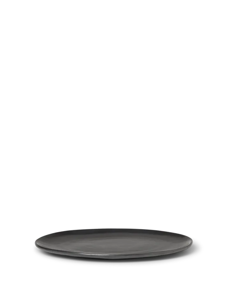 Flow Plate - Large - Black Ferm Living - DK