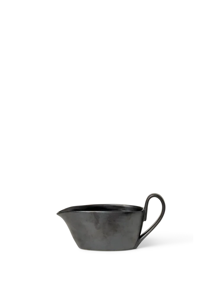 Flow Sauce Boat - Black Ferm Living - DK
