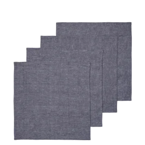 Hale Napkins - Set 4 - Indigo Blue Ferm Living - DK