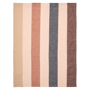 Hale Tea Towel - Cashmere/Mocha/Indigo Blue Ferm Living - DK