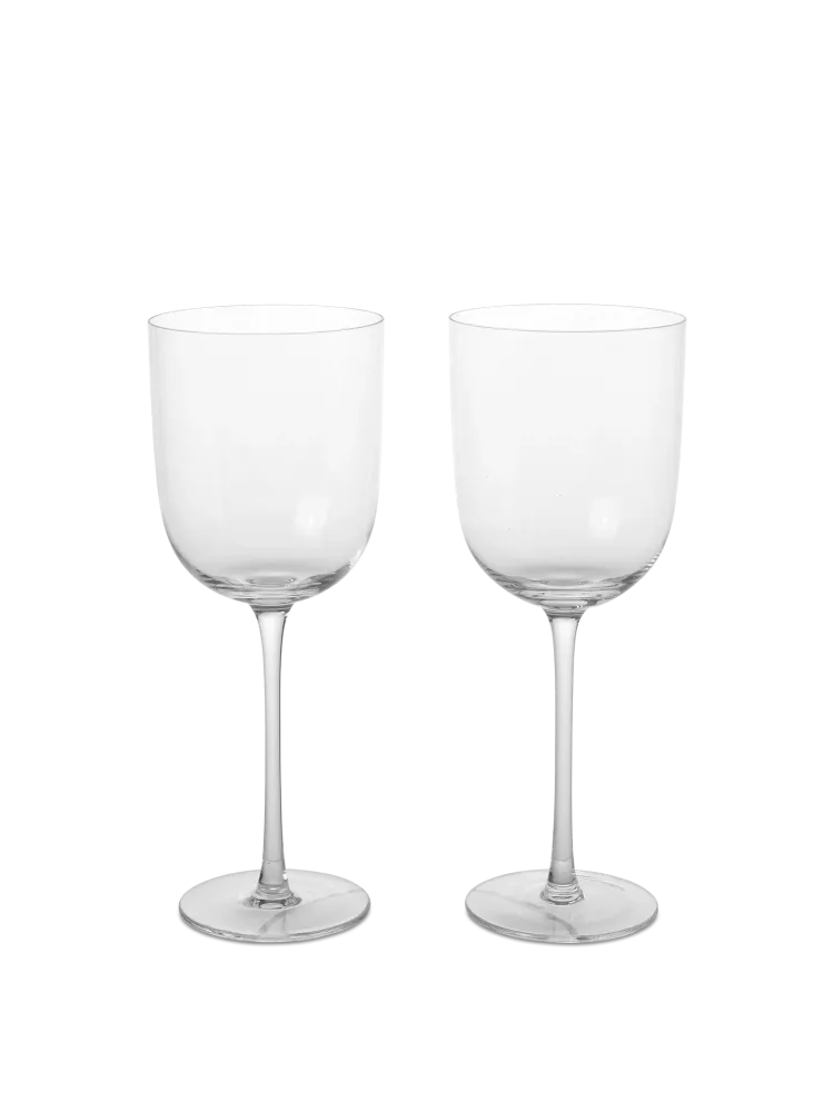 Host Red Wine Glasses - Set 2 - Clear Ferm Living - DK