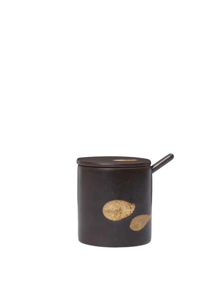 Koyo Jar Spoon - Dark Brown/Buff Ferm Living - DK