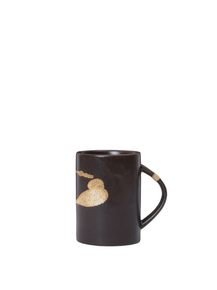 Koyo Mug - Dark Brown/Buff Ferm Living - DK