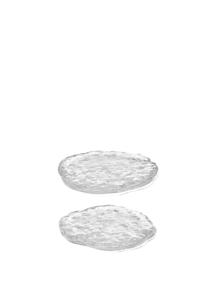 Momento Glass Stones - Small - Set 2 - Clear Ferm Living - DK