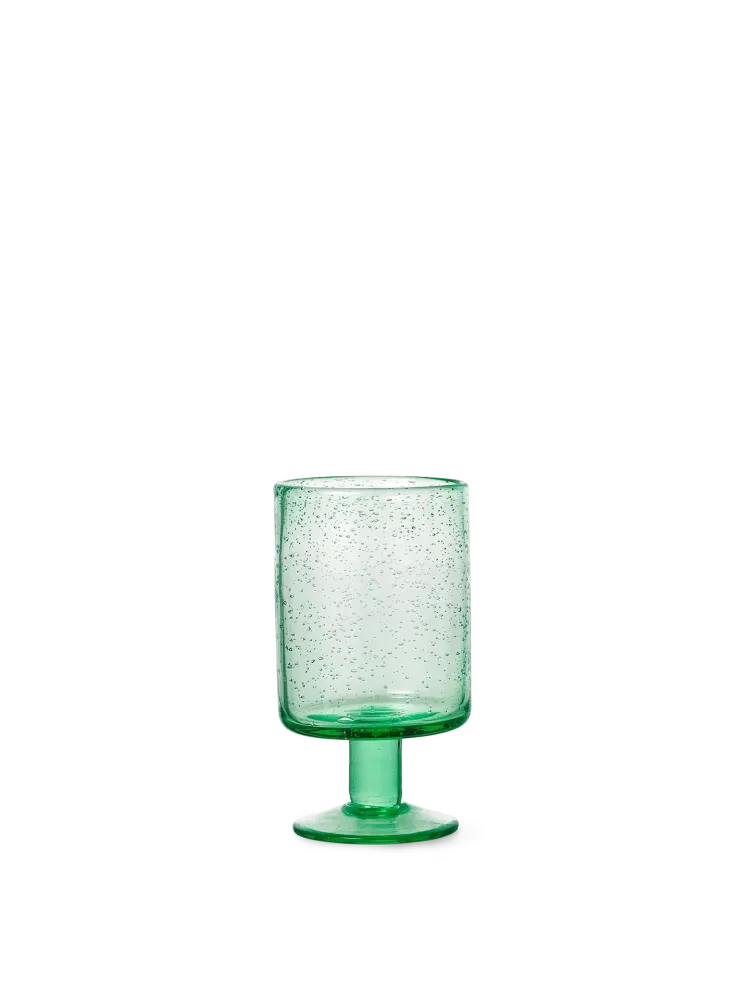 Oli Wine Glass - Recycled Clear Ferm Living - DK