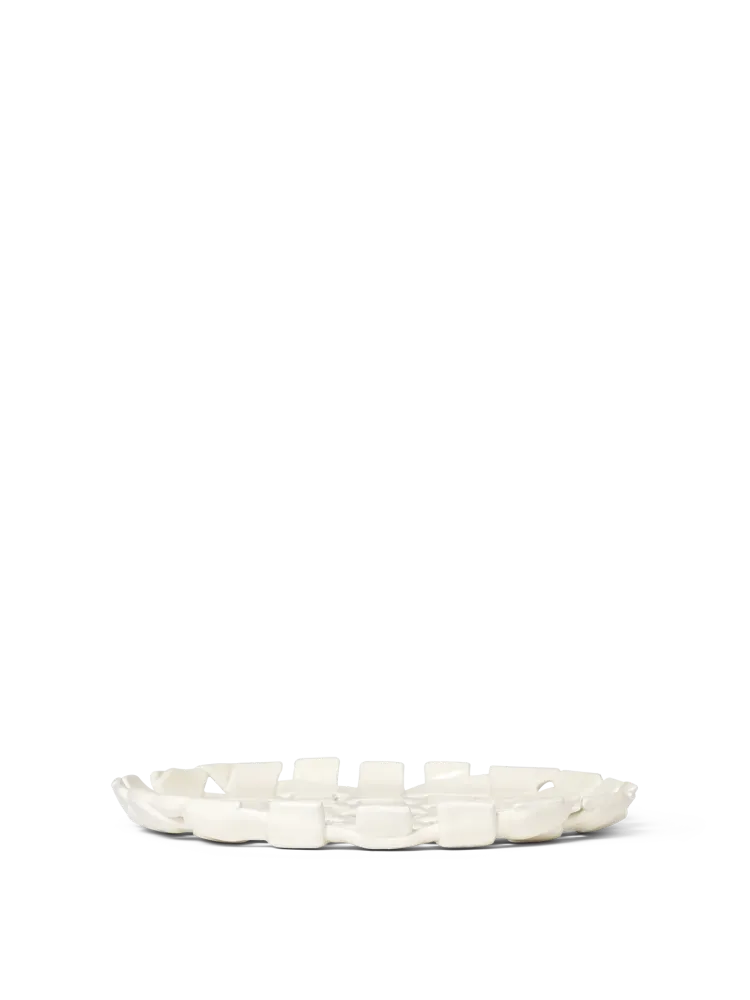 Plait Platter - Off-White Ferm Living - DK