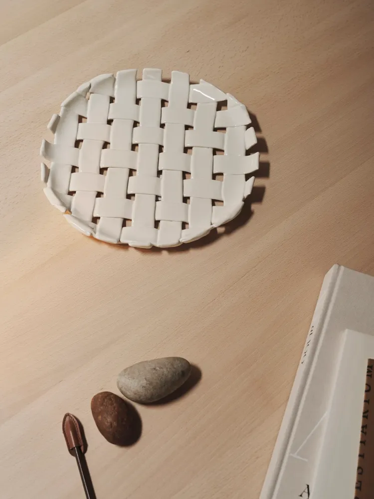 Plait Platter - Off-White Ferm Living - DK