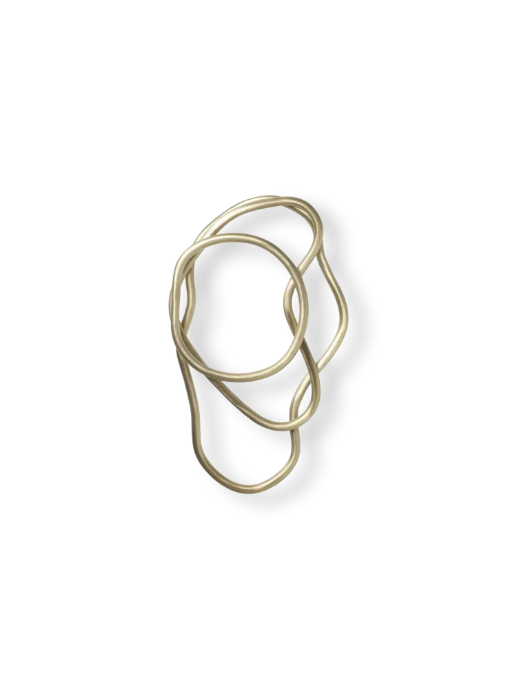 Pond Trivets - Set 3 - Brass Ferm Living - DK
