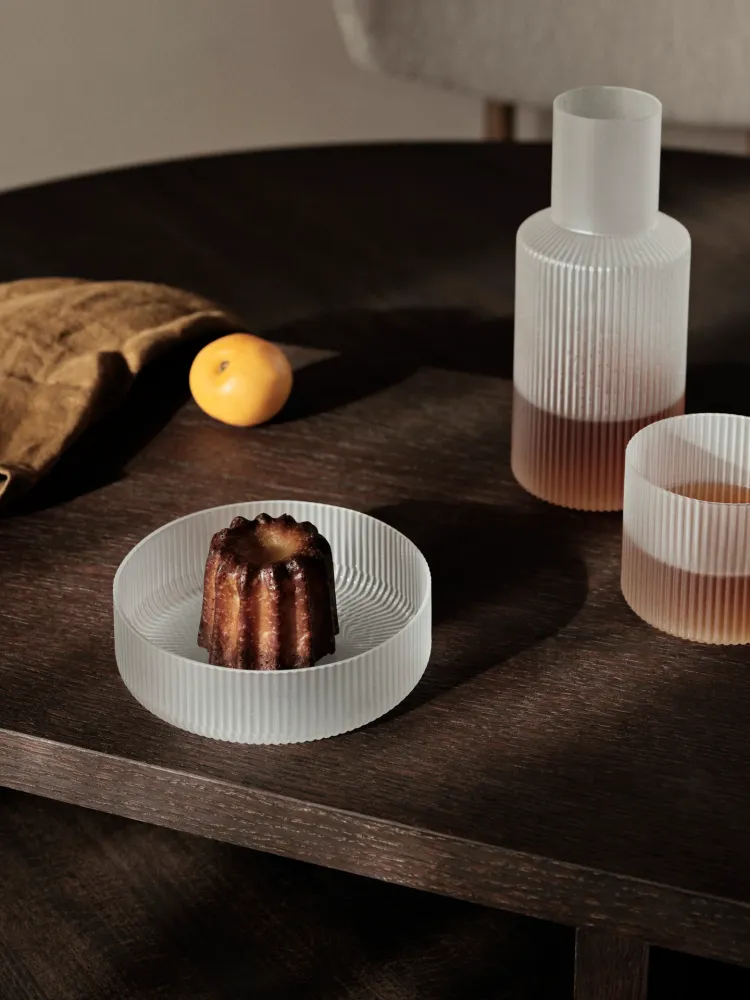 Ripple Serving Bowls - Set 4 - Frosted Ferm Living - DK
