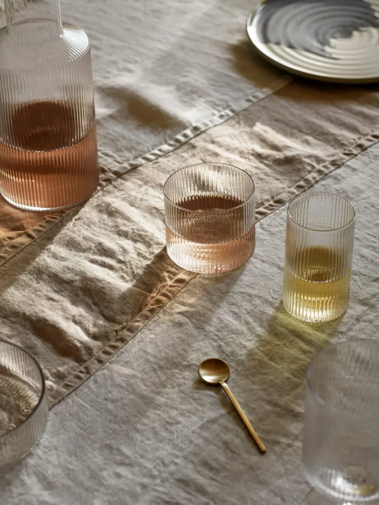 Ripple Verrines - Set 4 - Clear Ferm Living - DK