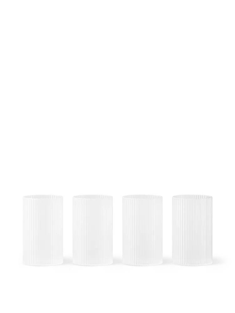 Ripple Verrines - Set 4 - Frosted Ferm Living - DK