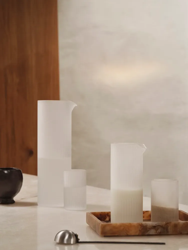 Ripple Water Jug - Frosted Ferm Living - DK
