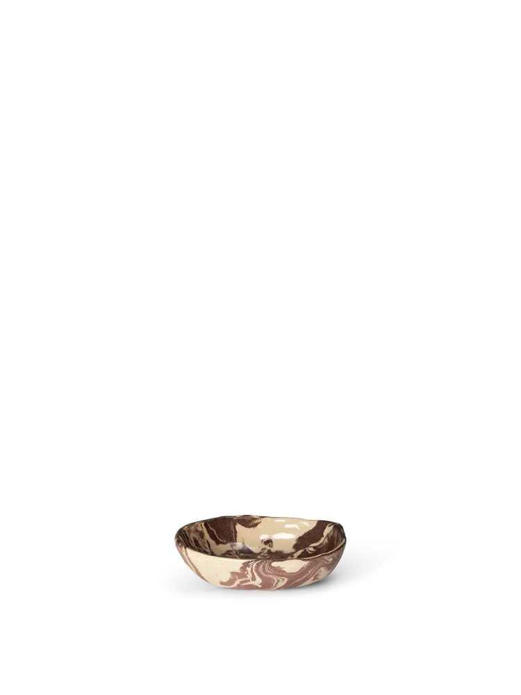 Ryu Bowl - 15.5 - Sand/Brown Ferm Living - DK