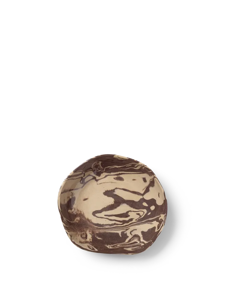 Ryu Bowl - 28 - Sand/Brown Ferm Living - DK