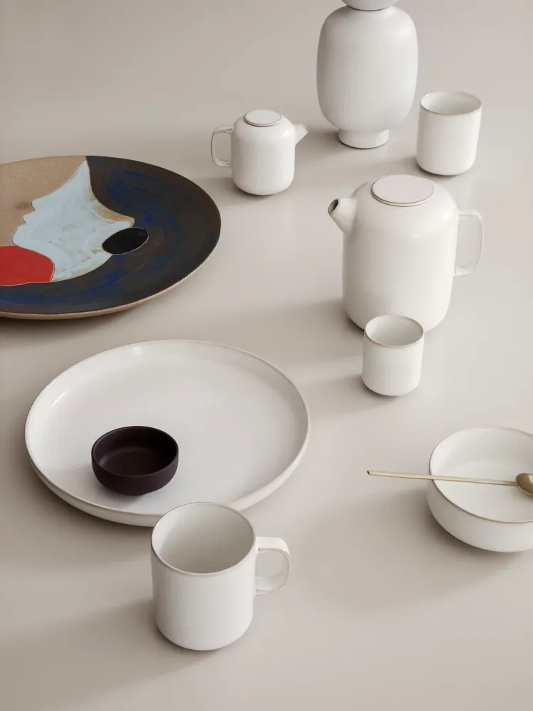 Sekki Plate - Large - Cream Ferm Living - DK