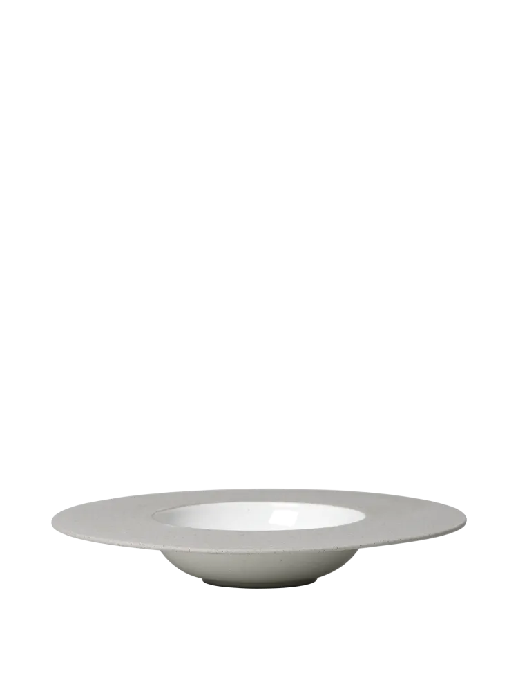 Sonae Bowl - Ø30 - Grey/White Ferm Living - DK