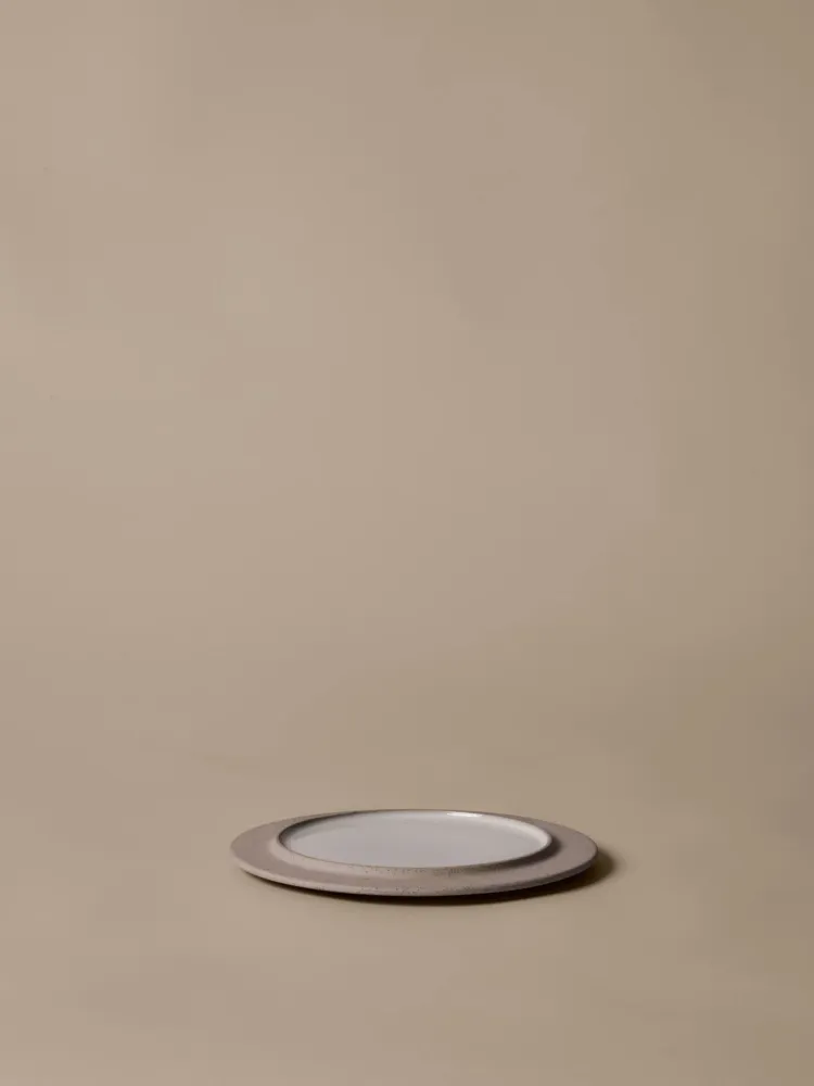 Sonae Dessert Plates - Ø22 - Set 2 - Grey/White Ferm Living - DK
