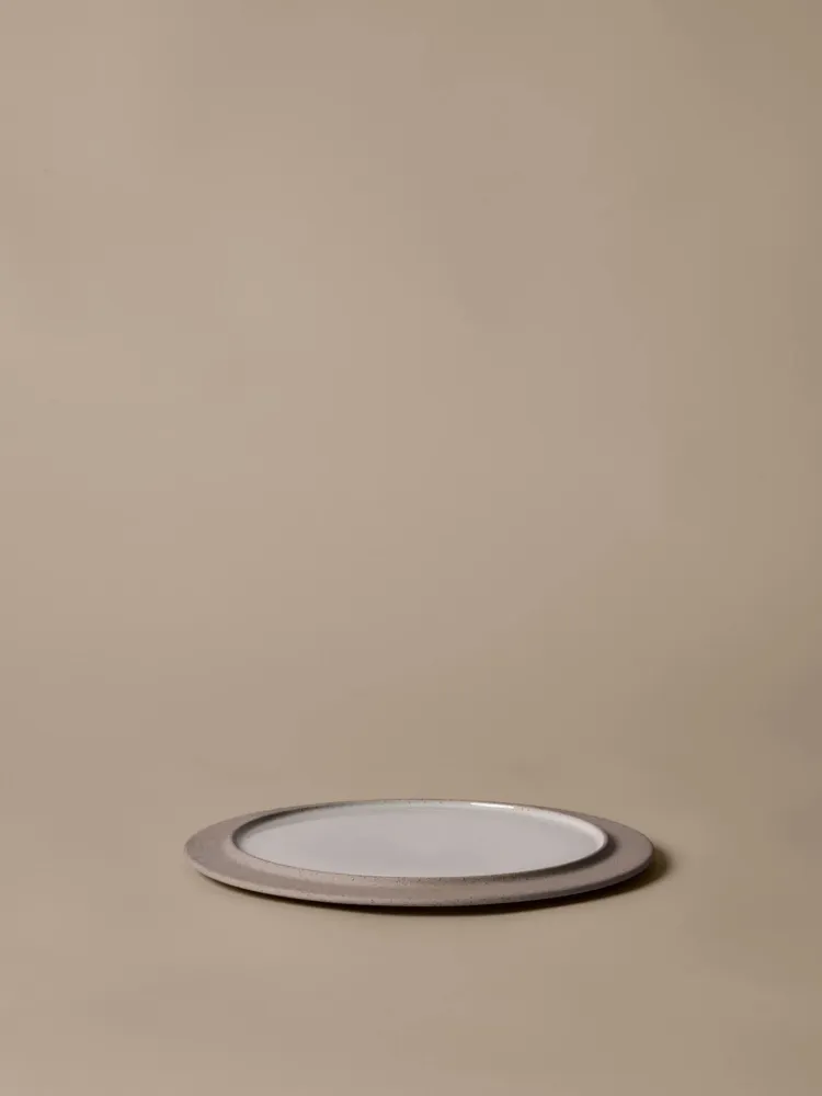 Sonae Dinner Plates - Ø28 - Set 2 - Grey/White Ferm Living - DK