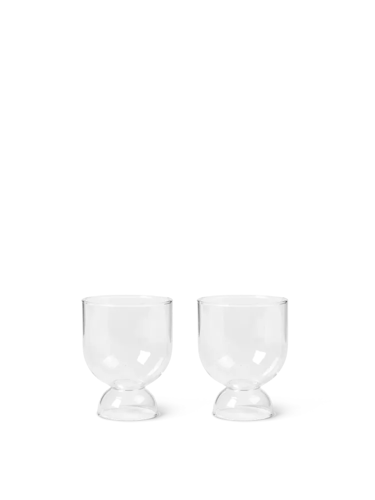 Still Glasses - Set 2 - Clear Ferm Living - DK