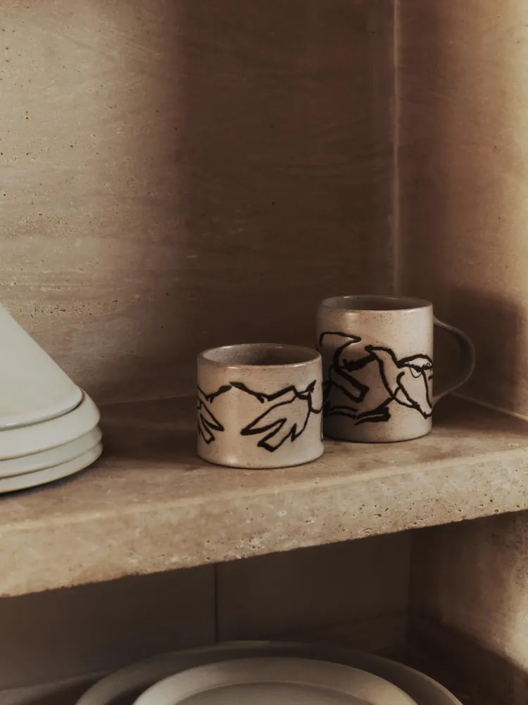Vuelo Cup - Cream Ferm Living - DK