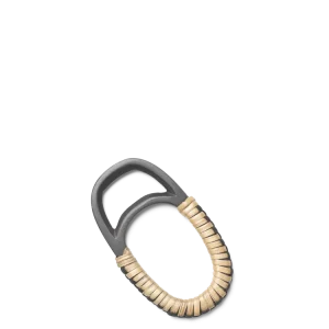 Weave Bottle Opener - Natural/Black Brass Ferm Living - DK