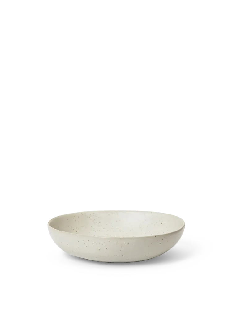 Flow Bowl - Large - Off-White Speckle