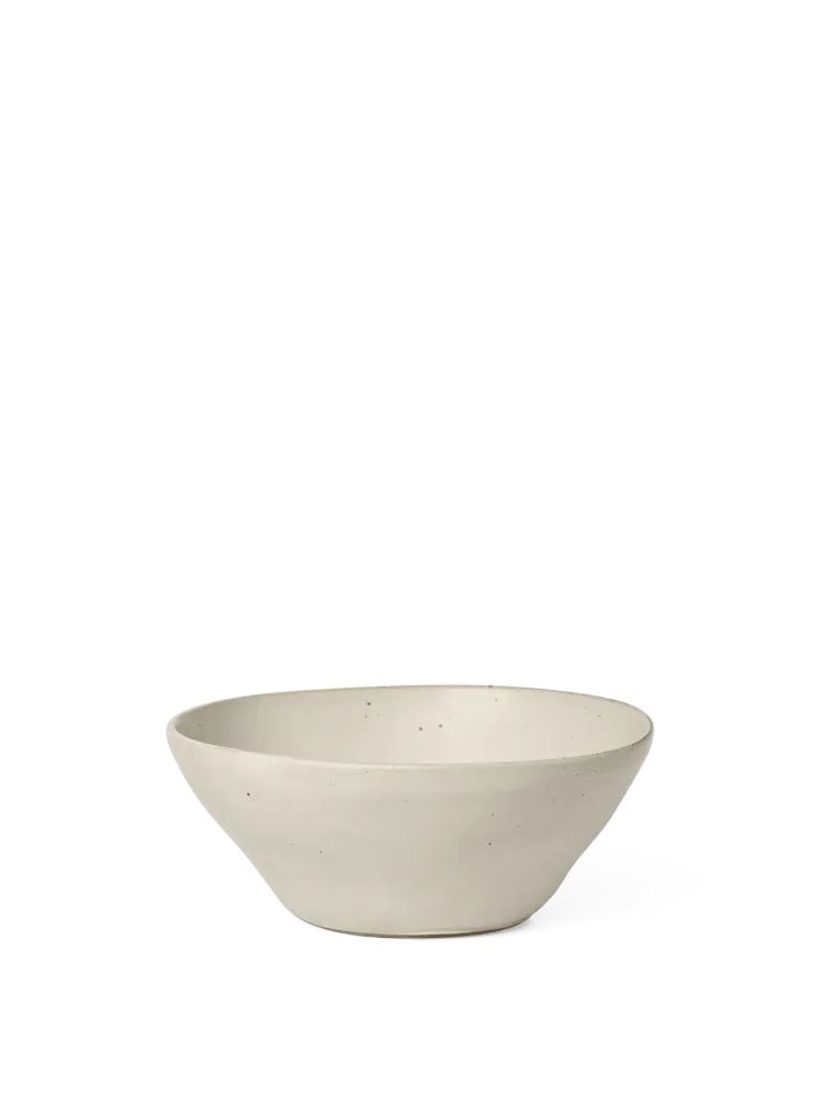 Flow Bowl - Medium - Off-White Speckle