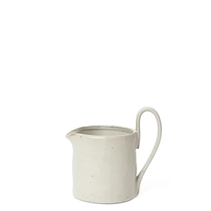 Flow Milk Jar - Off-White Speckle