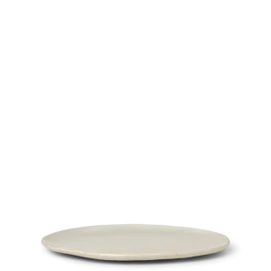 Flow Plate - Large - Off-White Speckle