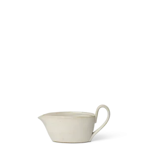 Flow Sauce Boat - Off-White Speckle